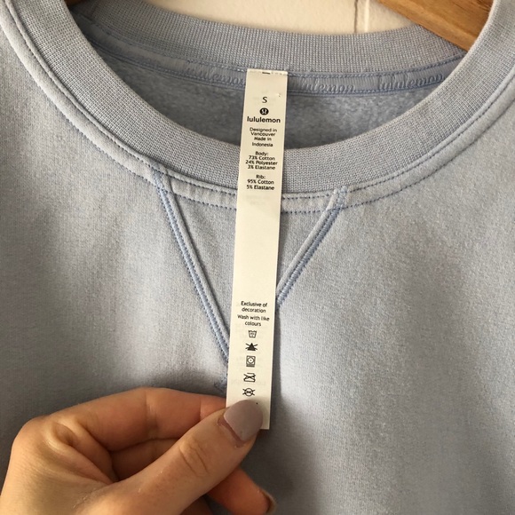 NEW Lululemon All Yours Crew Oversized Sweatshirt - Picture 3 of 5
